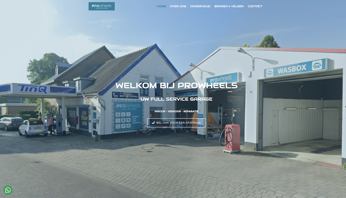 Nieuwe website voor Prowheels Rheden